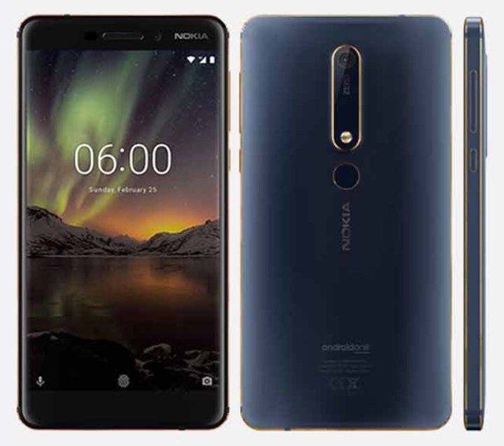 Nokia 6.1 Android One phone image -2
