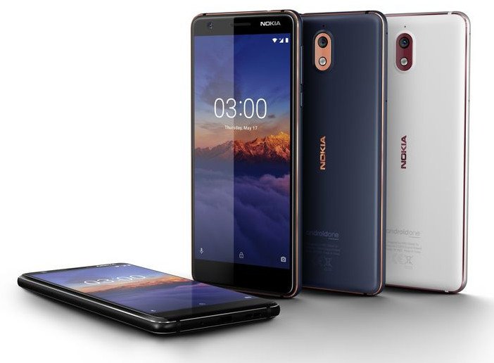 Nokia 3.1 android one phone in India -1