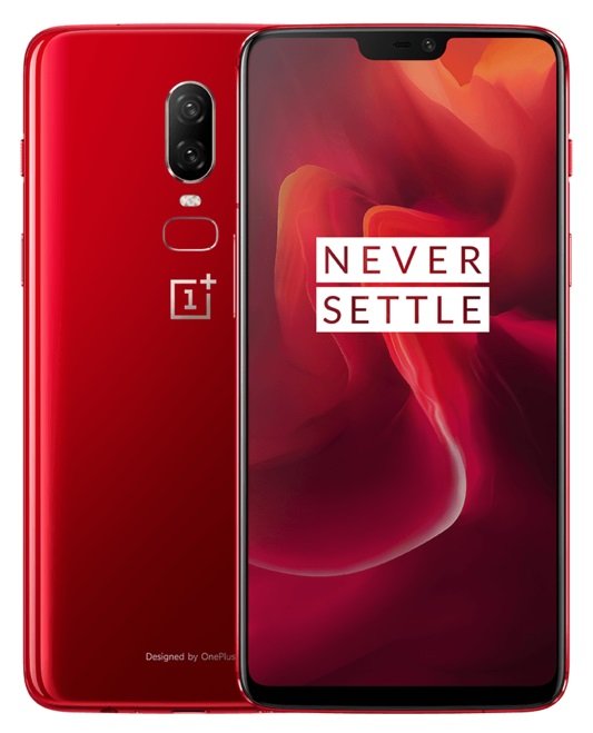 OnePlus 6 Amber Red variant image -1