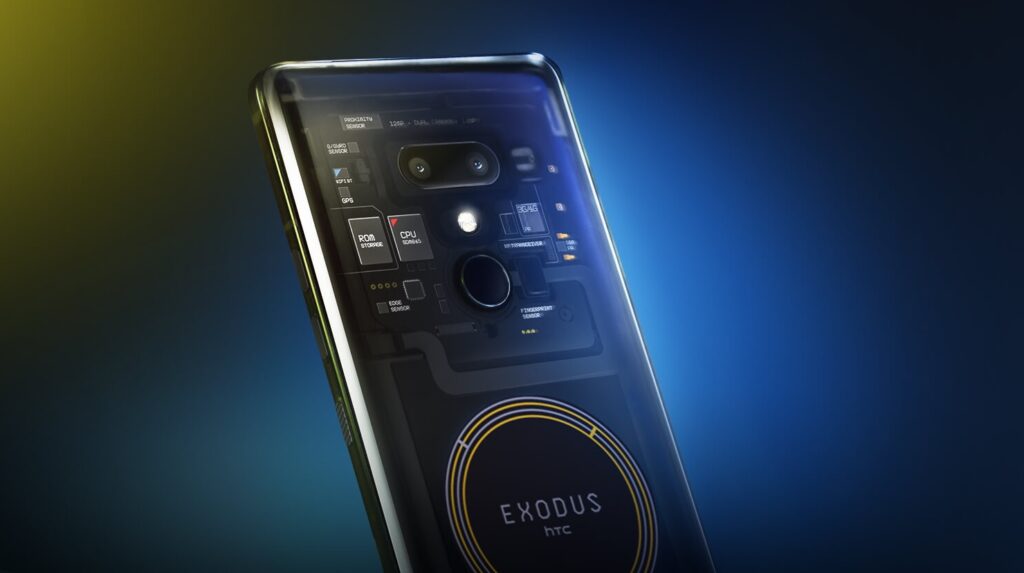 HTC Exodus blockchain phone -2