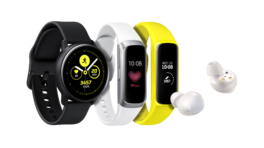 Samsung unveils Galaxy Watch Active, Galaxy Fit Fit e and Galaxy Buds
