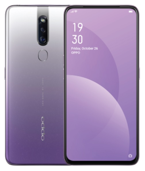 Oppo F11 Pro Waterfall Grey color -2
