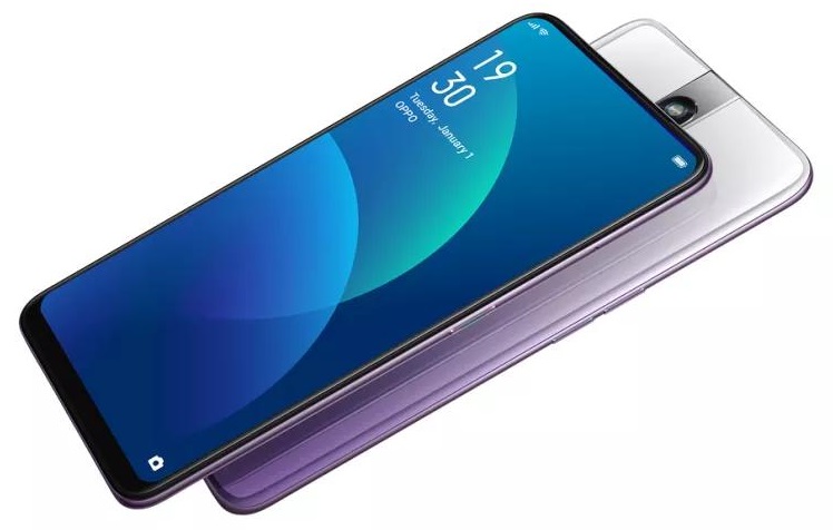 Oppo F11 Pro Waterfall Grey color -3