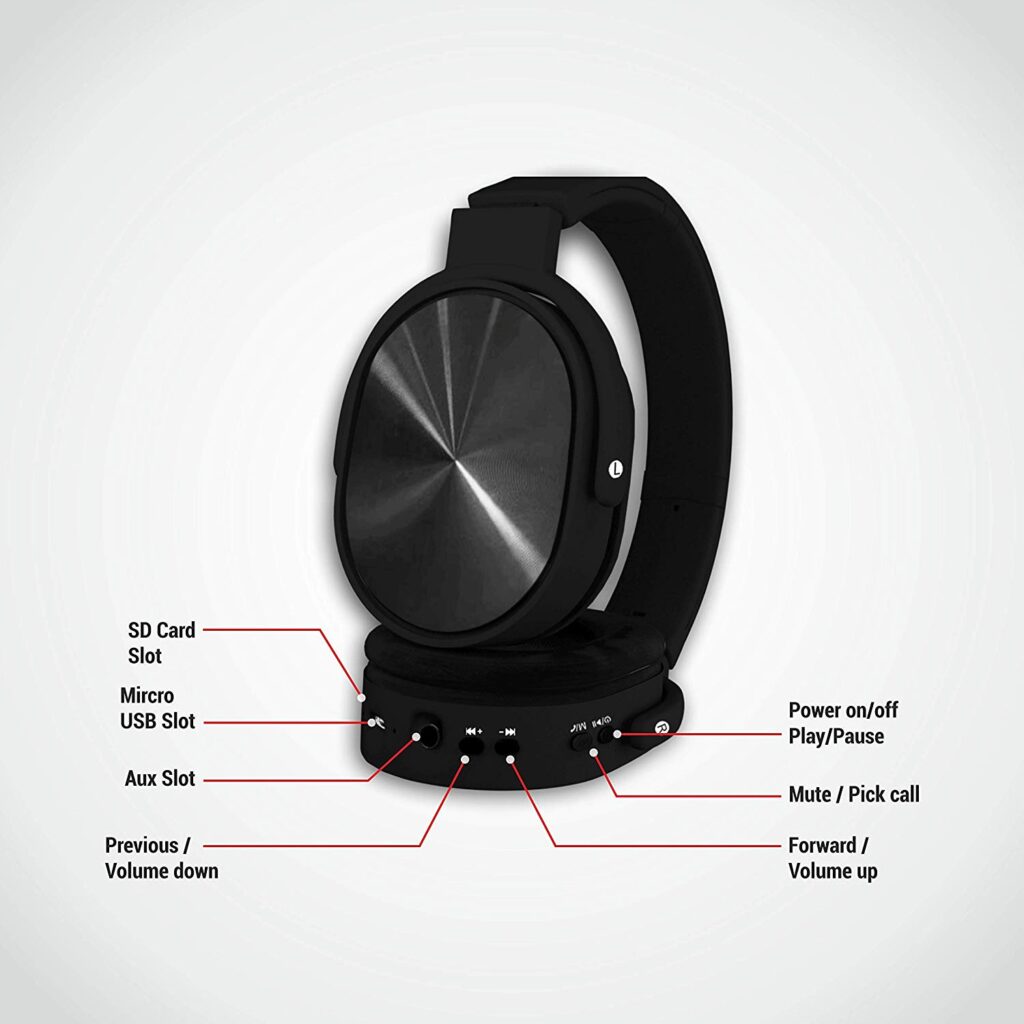 Sound One V9 Bluetooth Headphones -2