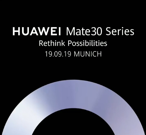 Huawei Mate 30 series launch date -1
