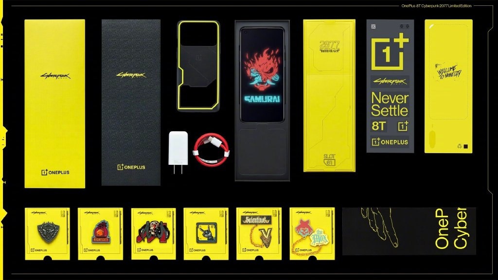 OnePlus-8T-Cyberpunk-2077-Edition-box-contents-1