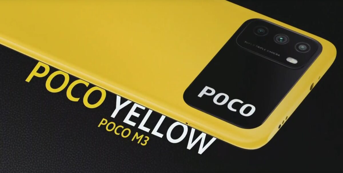 Poco m3 poco yellow -1