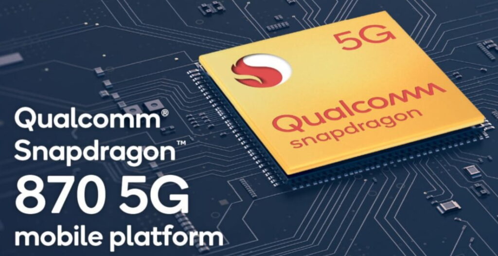 Qualcomm Snapdragon 870 5G mobile platform logo 1