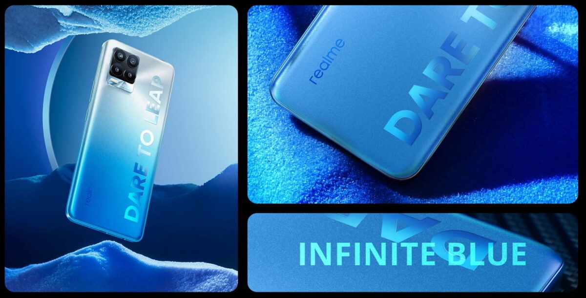 Realme 8 Pro Infinite Blue color -1