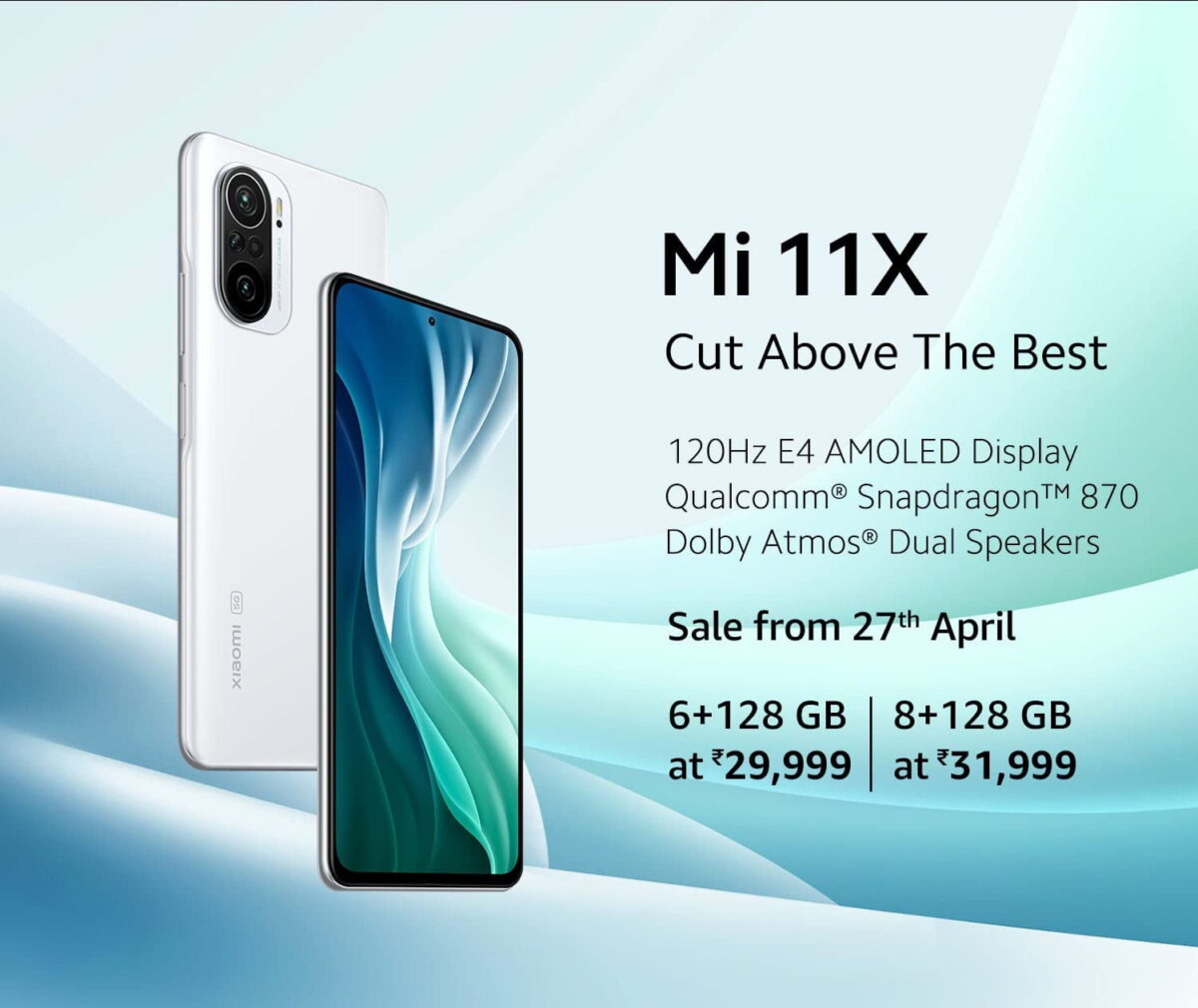 Xiaomi Mi 11X launched in India -1