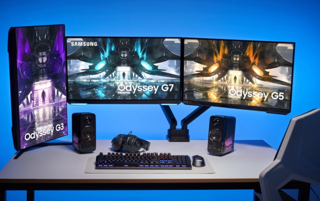 Samsung announces Odyssey G3 2021 G5 2021 and G7 2021 gaming monitors